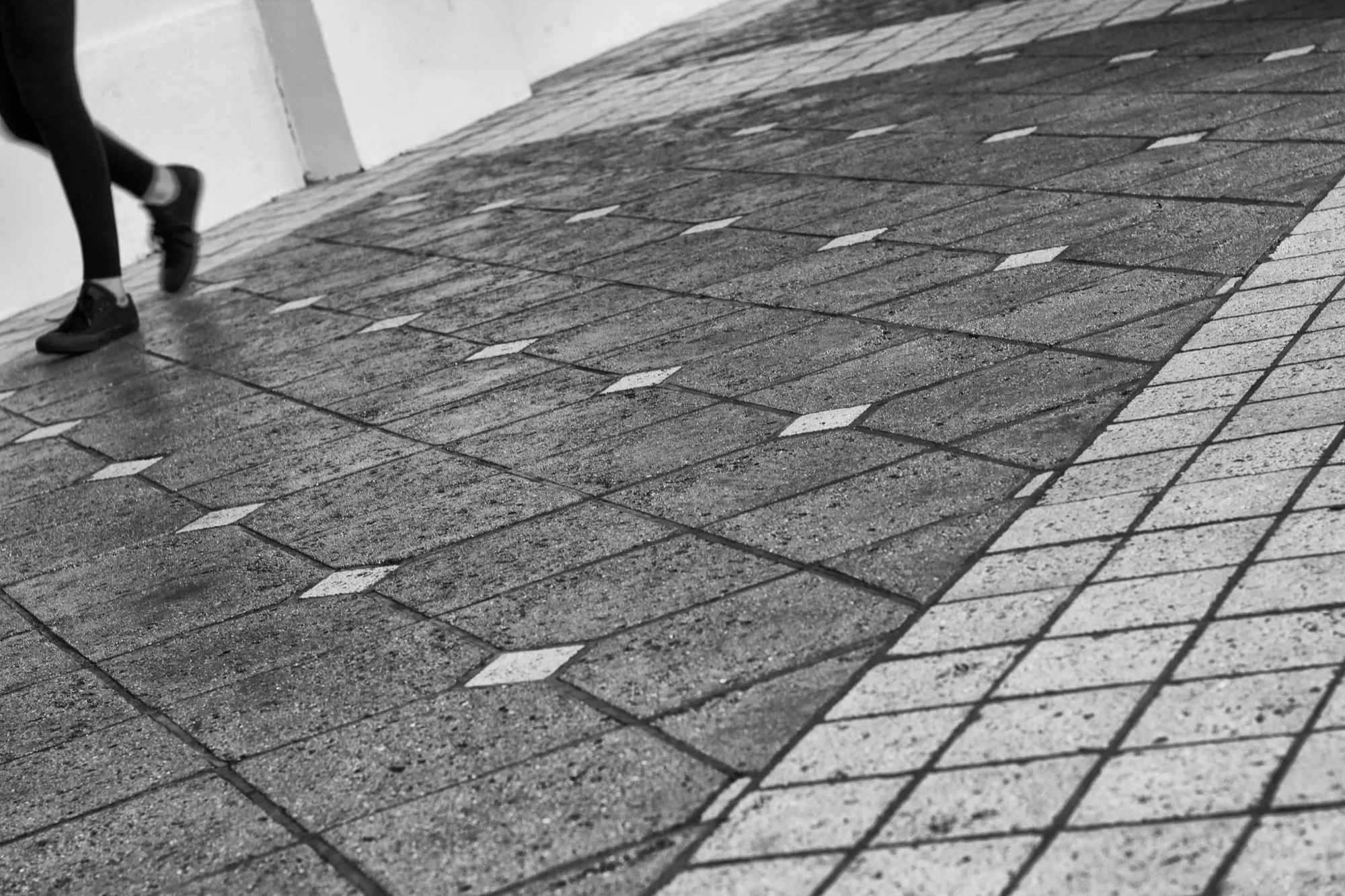 Sidewalk diamonds. Misc photography by Robin Mehdee, South Florida.