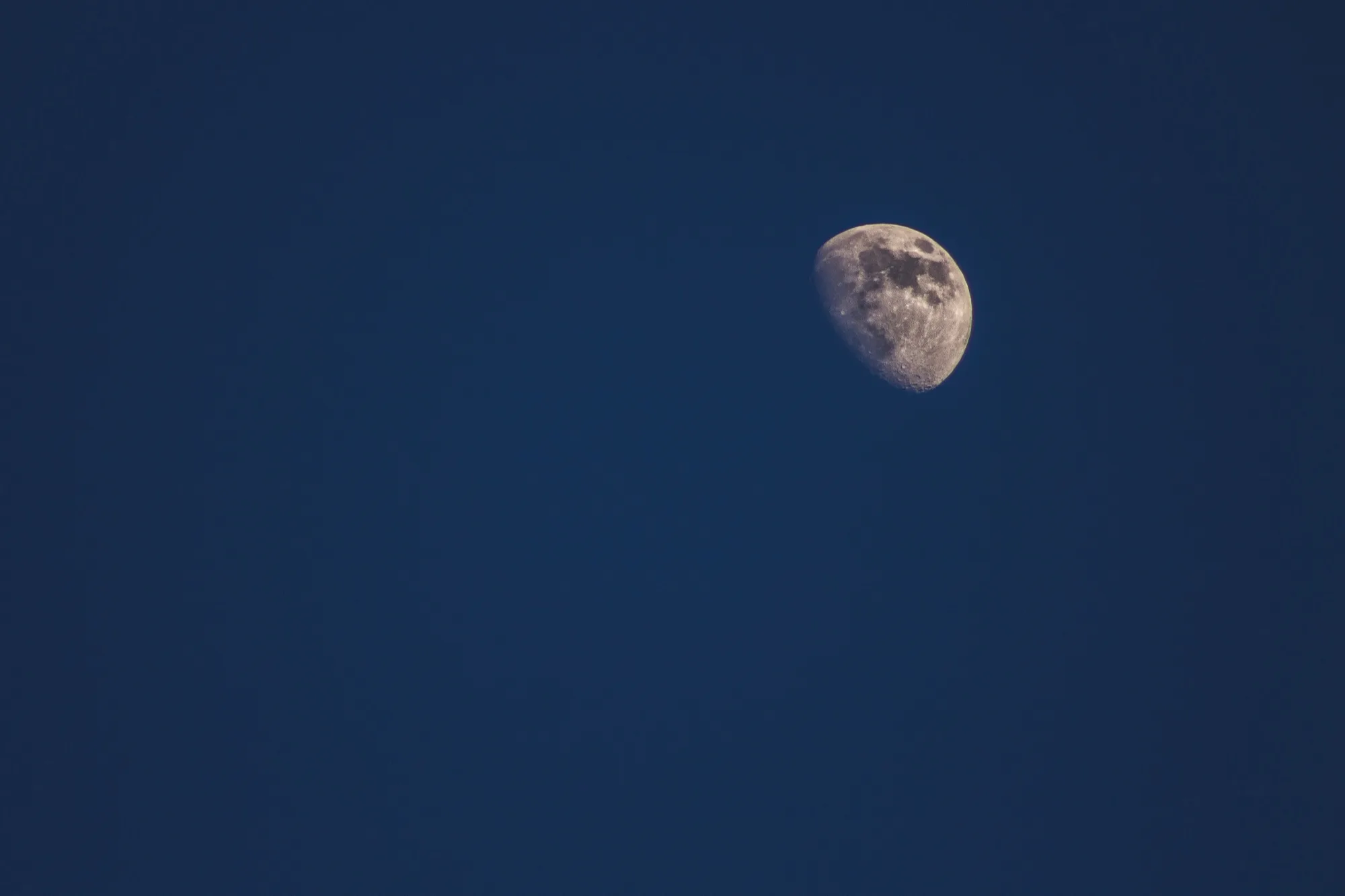 The waxing moon. Misc photography by Robin Mehdee, South Florida.