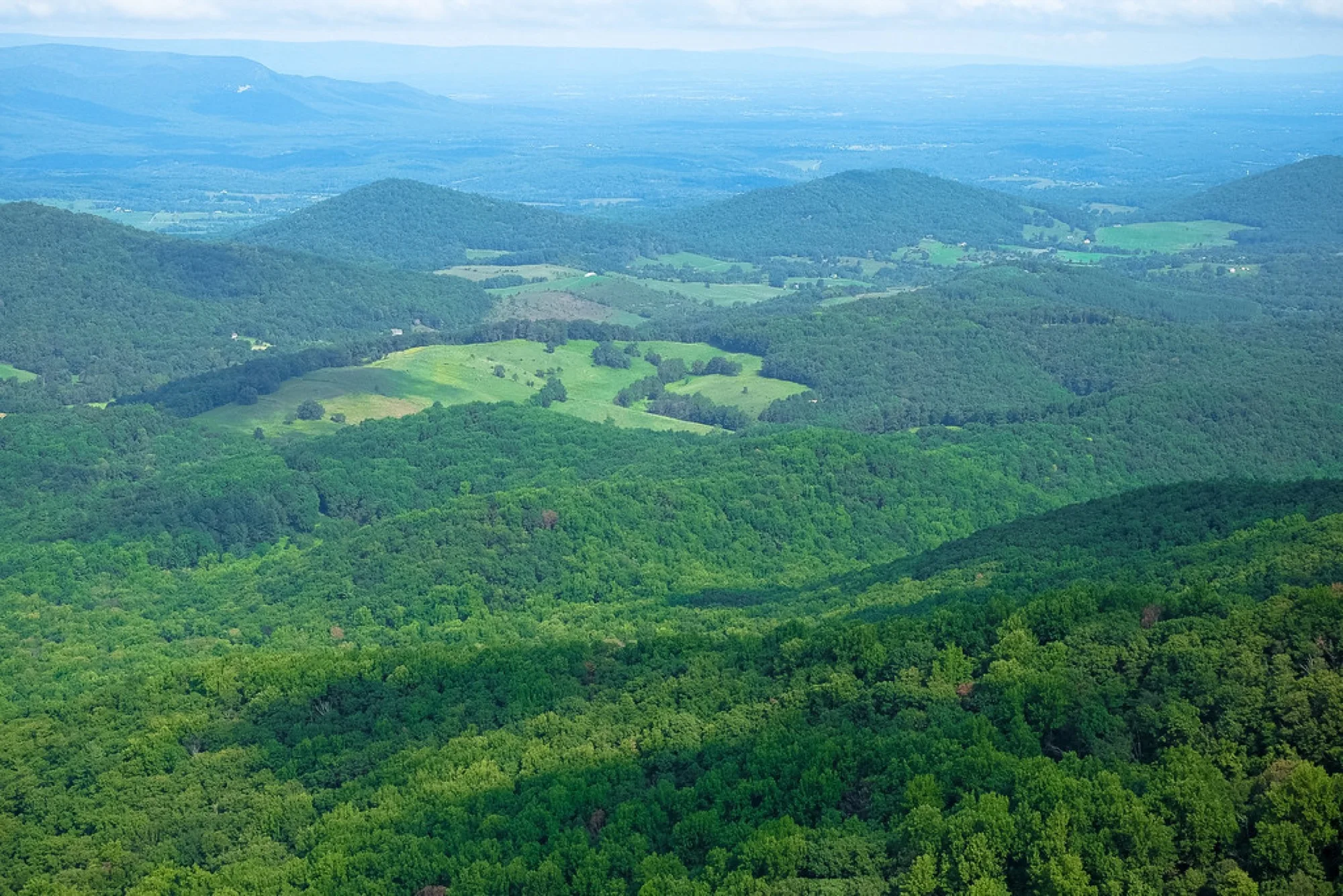 Rolling green hills of West Virginia. Misc photography by Robin Mehdee, South Florida.