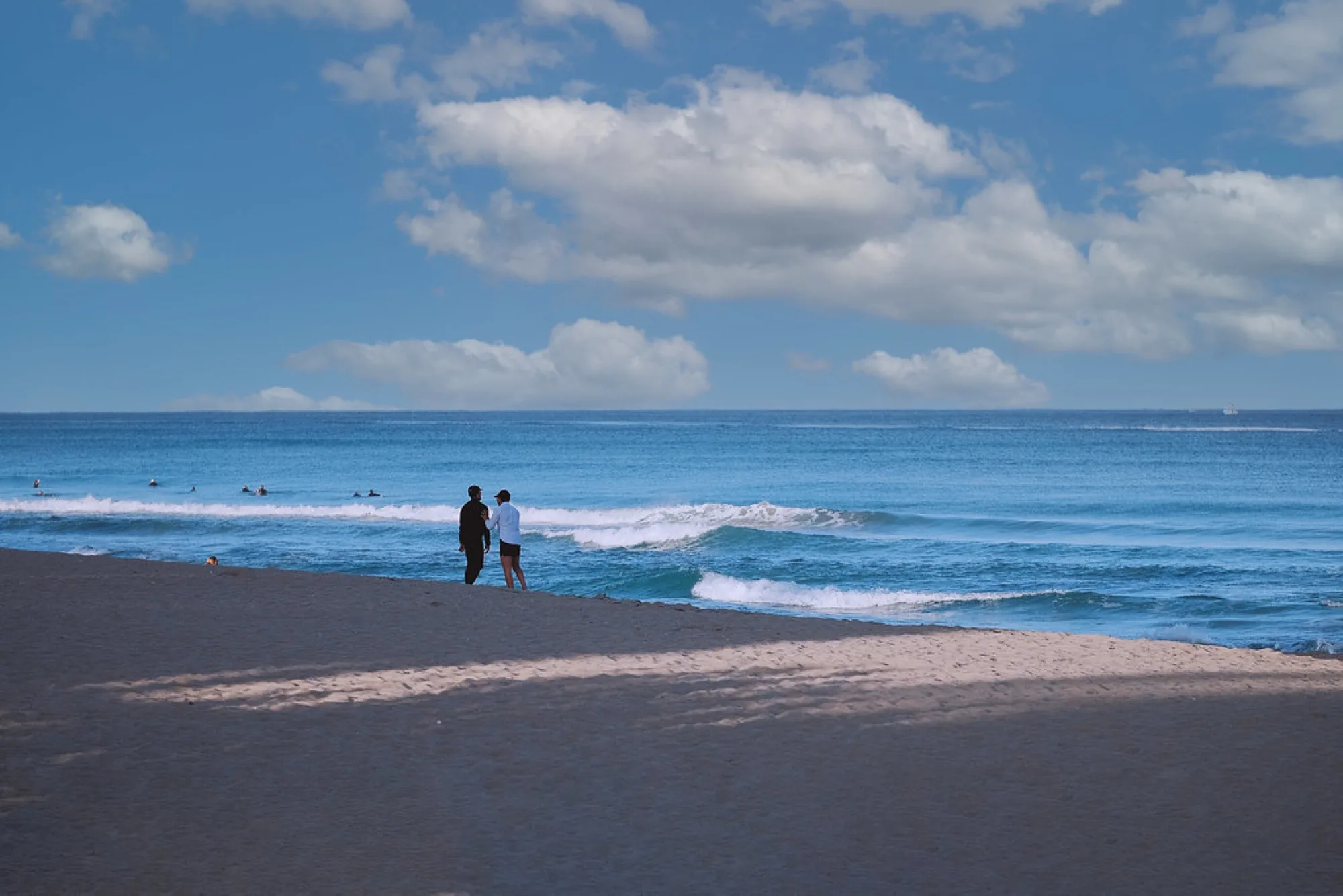Two at the surf line. Misc photography by Robin Mehdee, South Florida.